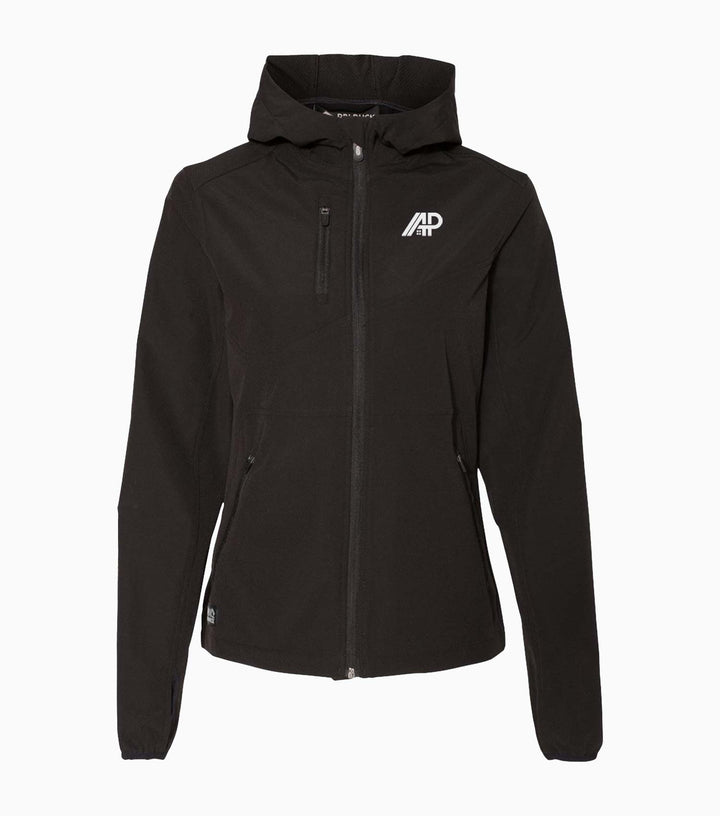Ladies Ascent Soft Shell Hooded Jacket