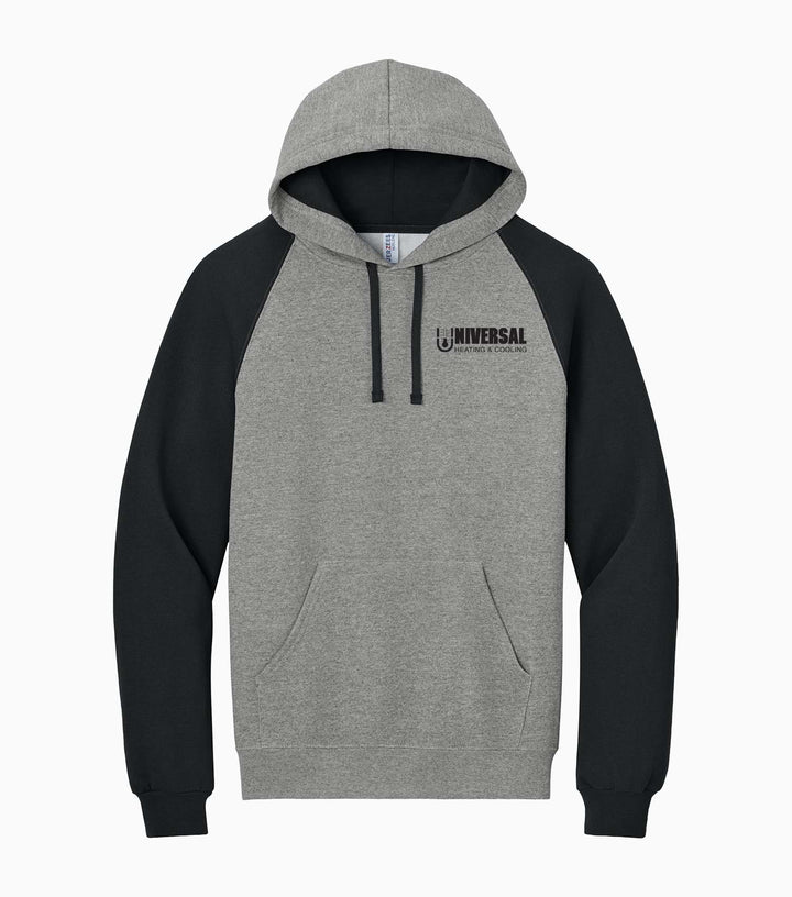 Unisex NuBlend Colorblock Raglan Hoodie Sweatshirt