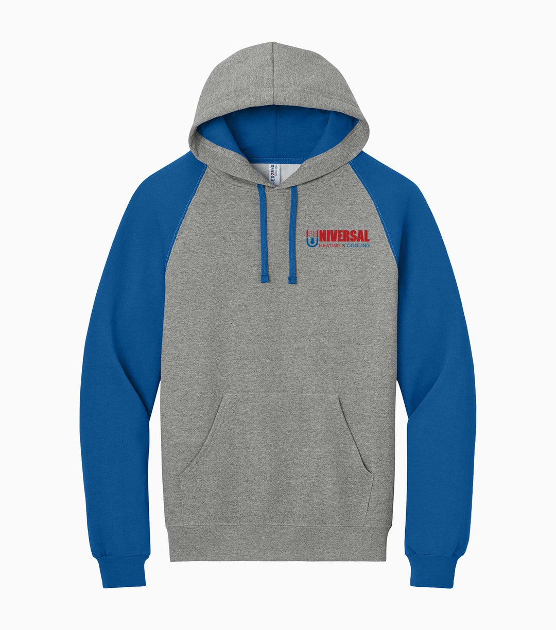 Unisex NuBlend Colorblock Raglan Hoodie Sweatshirt