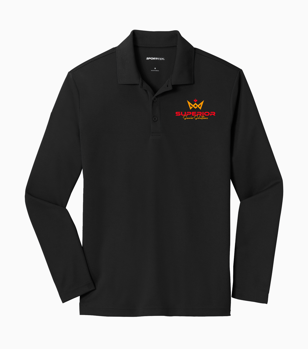 PosiCharge® RacerMesh® Long Sleeve Polo