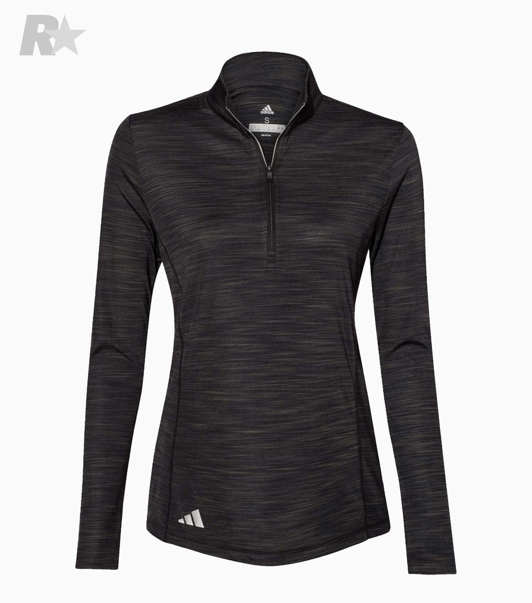 Ladies Lightweight Mélange Quarter-Zip Pullover