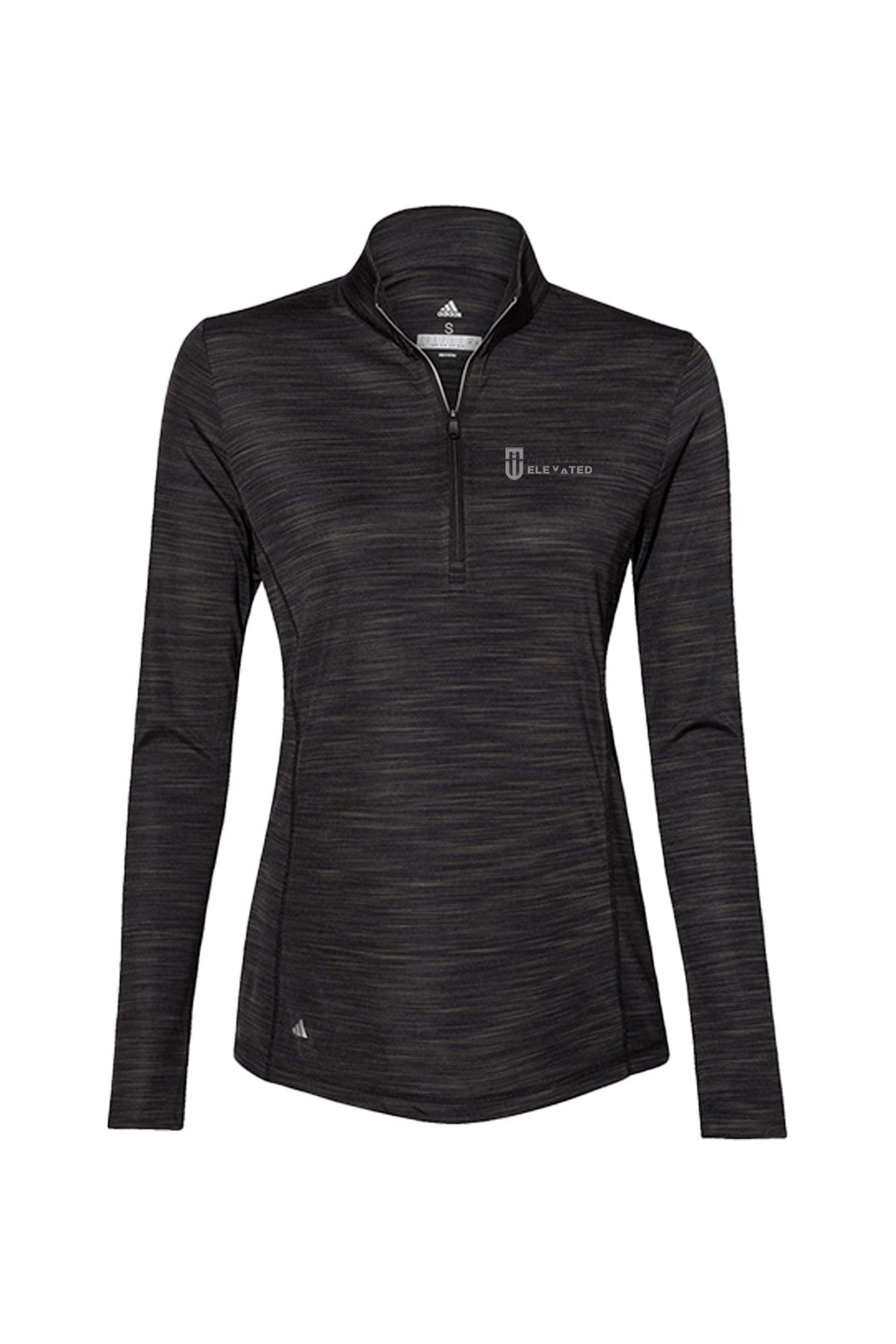 Insurance Elevated Ladies Lightweight Mélange Quarter-Zip Pullover
