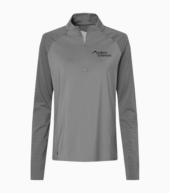 Ladies Ultimate365 Lightweight Raglan Quarter-Zip Pullover