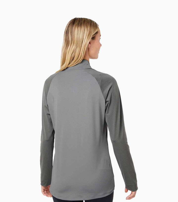 Ladies Ultimate365 Lightweight Raglan Quarter-Zip Pullover