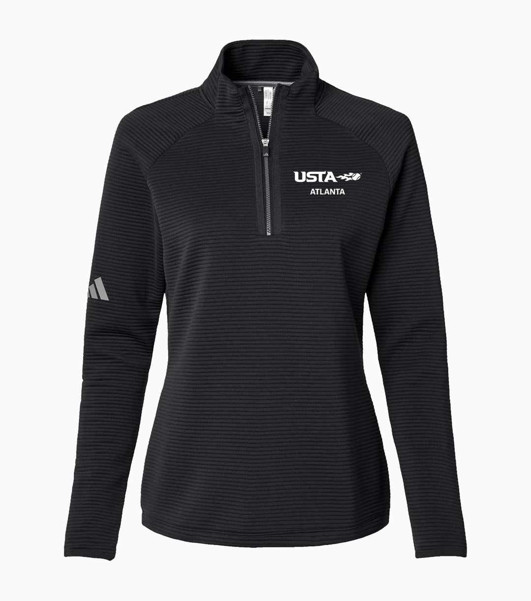 Ladies Spacer 1/4-Zip Pullover