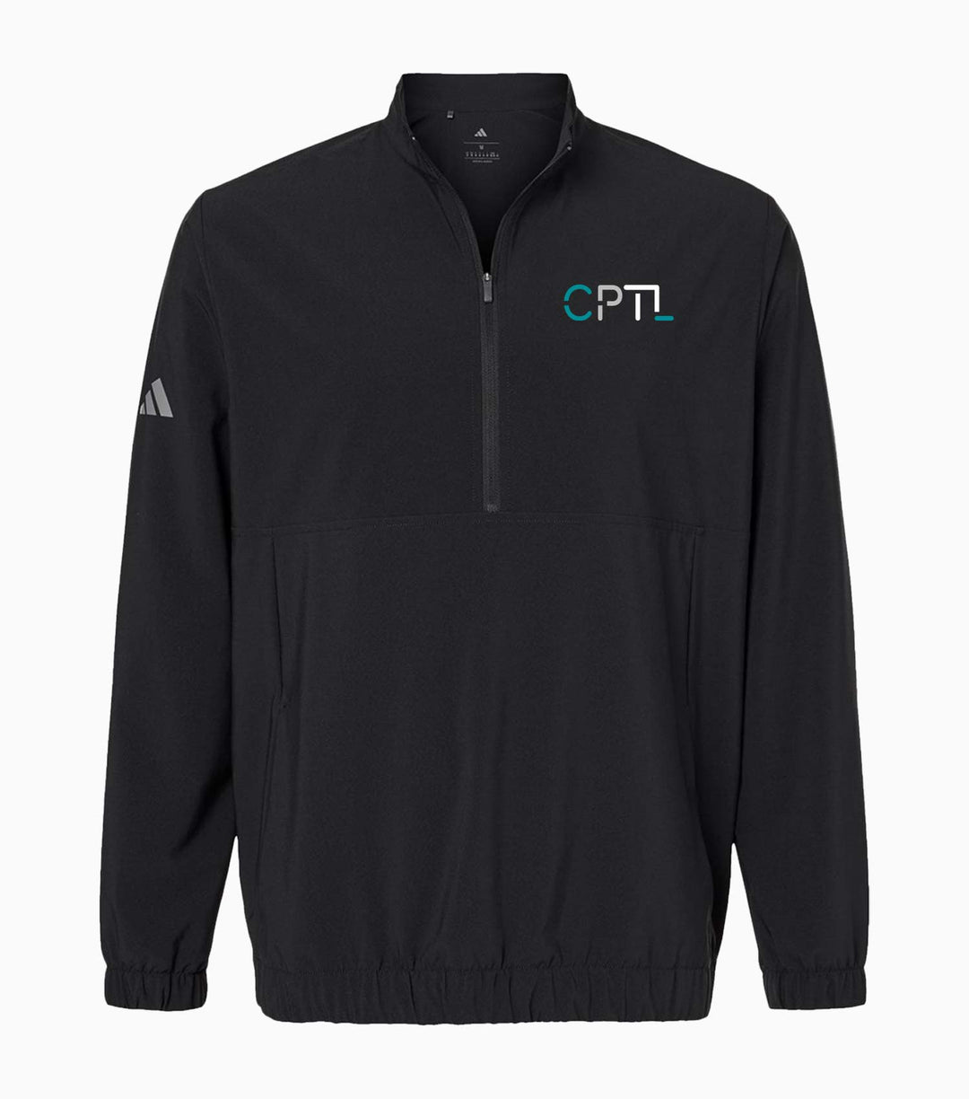 Woven Half-Zip Pullover