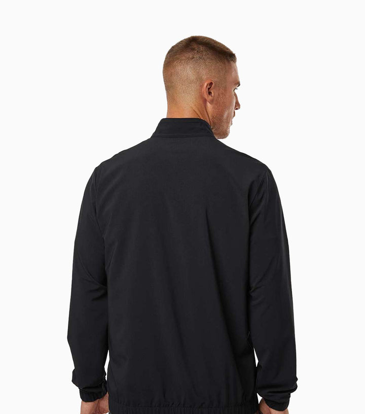 Woven Half-Zip Pullover