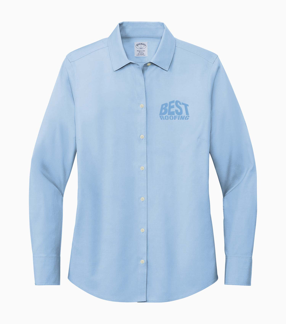 Ladies Wrinkle-Free Stretch Pinpoint Shirt