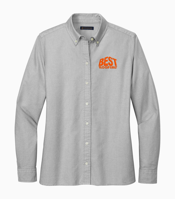 Ladies Casual Oxford Cloth Shirt