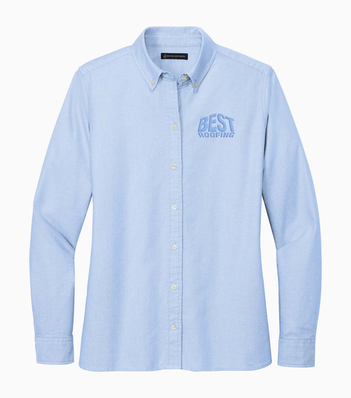 Ladies Casual Oxford Cloth Shirt