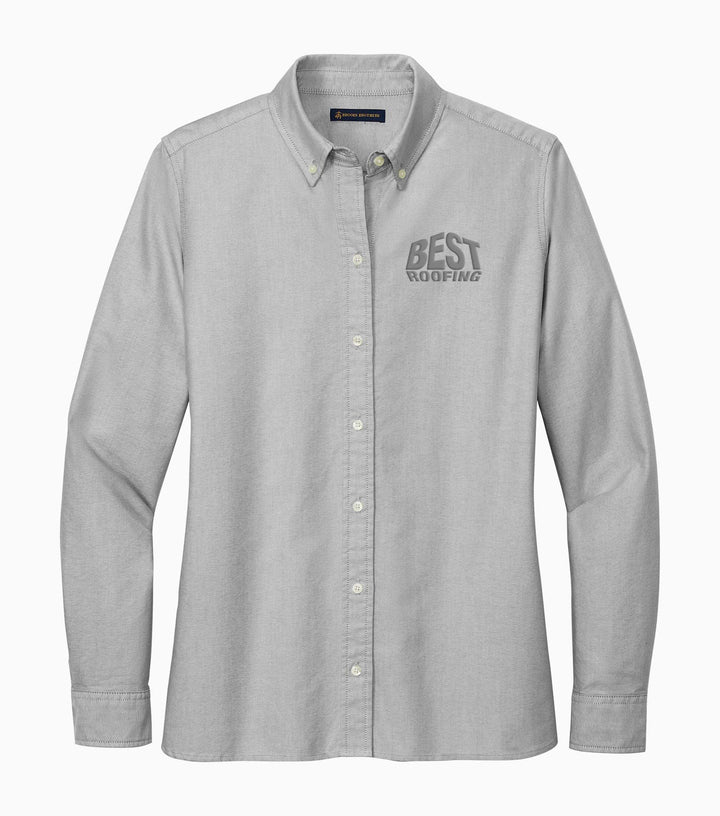 Ladies Casual Oxford Cloth Shirt