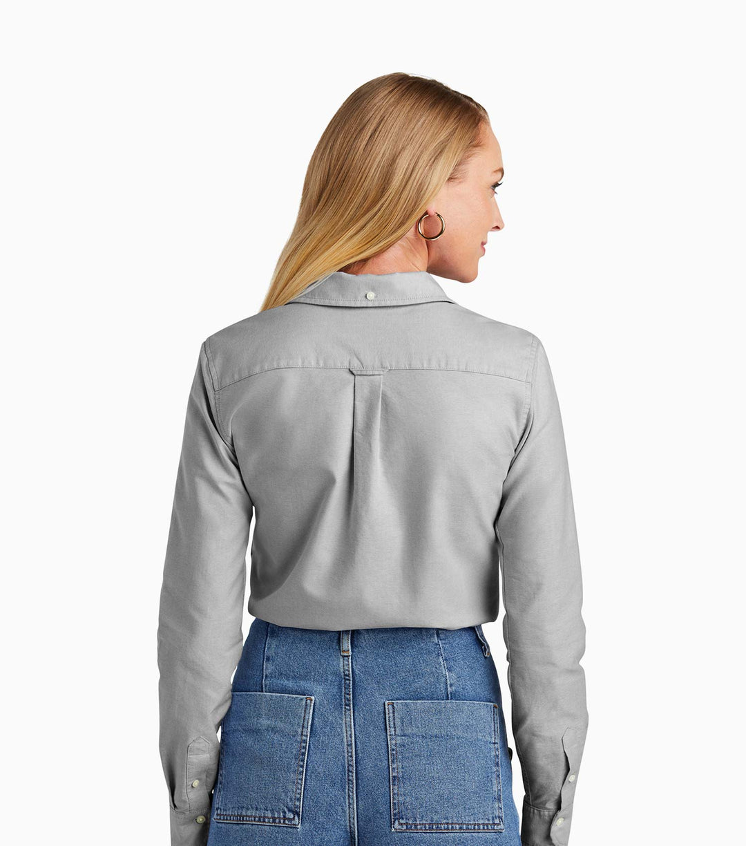 Ladies Casual Oxford Cloth Shirt