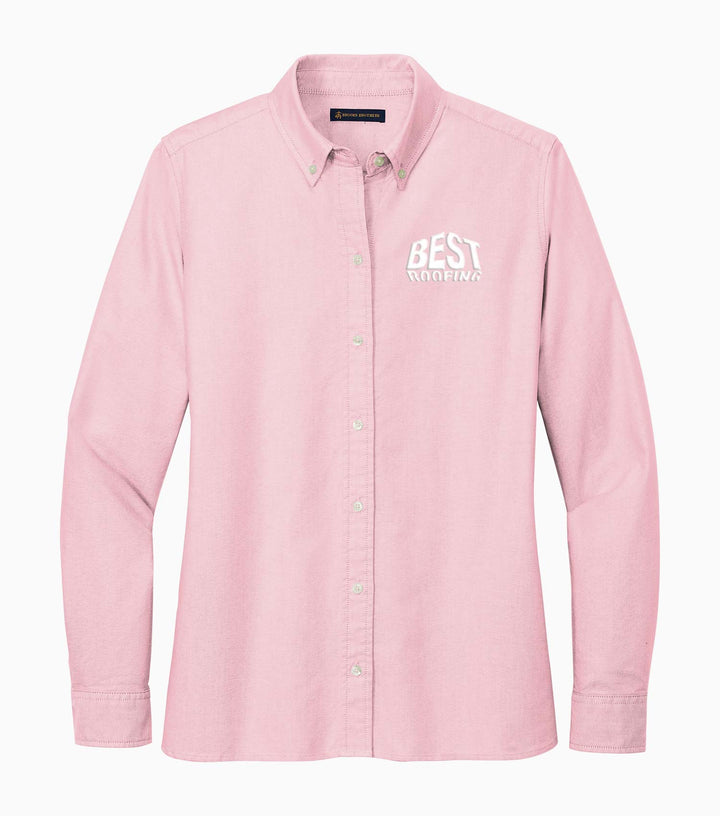 Ladies Casual Oxford Cloth Shirt