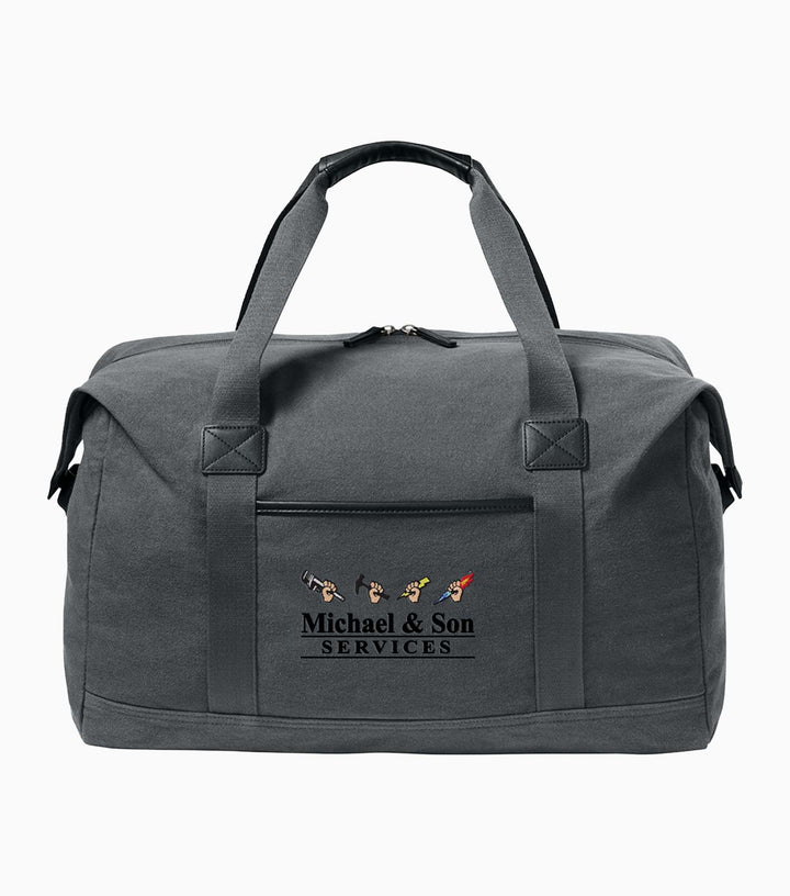 Washed Canvas Duffel