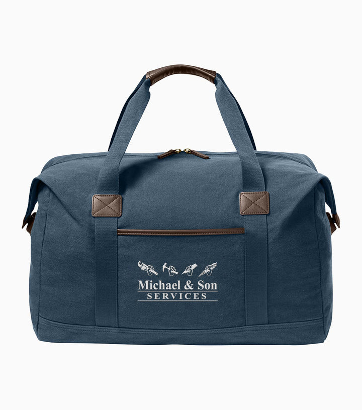 Washed Canvas Duffel