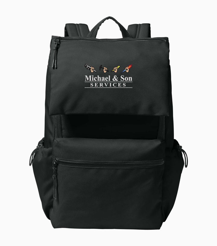 Matte Oxford Backpack