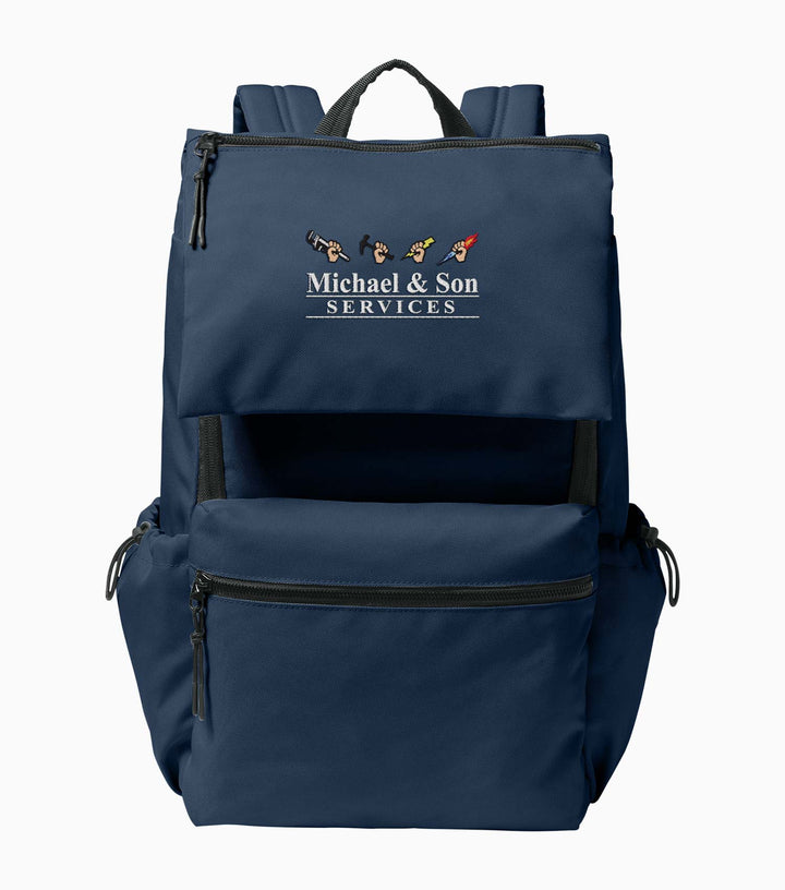 Matte Oxford Backpack