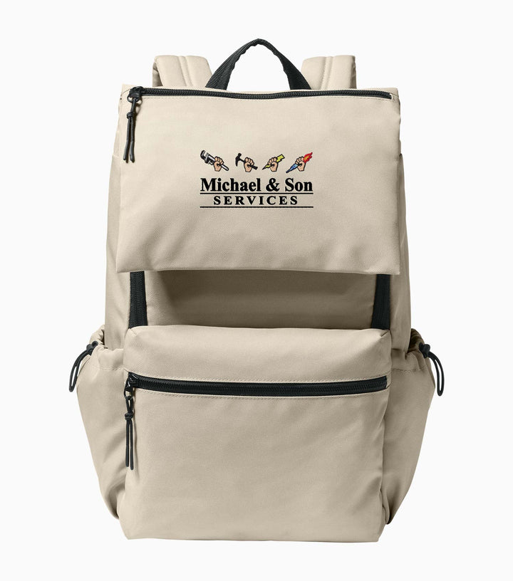 Matte Oxford Backpack