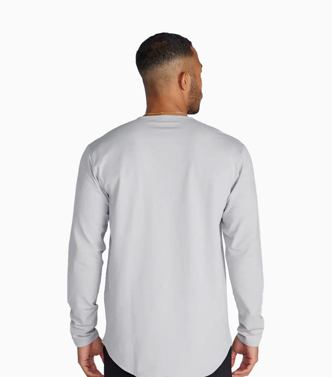 Drop-Cut Long Sleeve: LUX - Wordmark