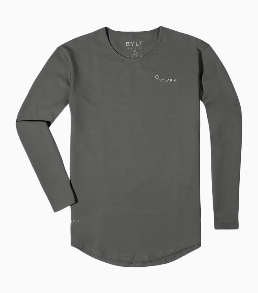 Drop-Cut Long Sleeve: LUX - Wordmark