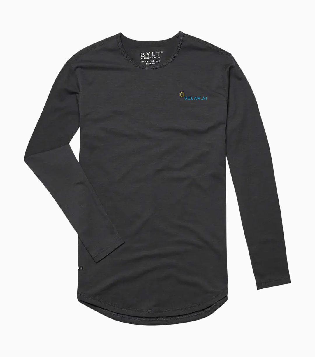 Drop-Cut Long Sleeve: LUX - Wordmark