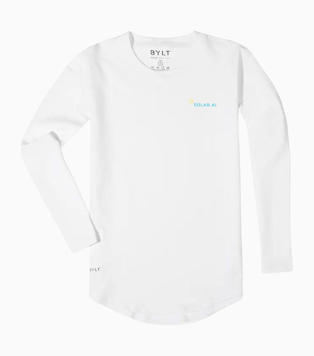Drop-Cut Long Sleeve: LUX - Wordmark