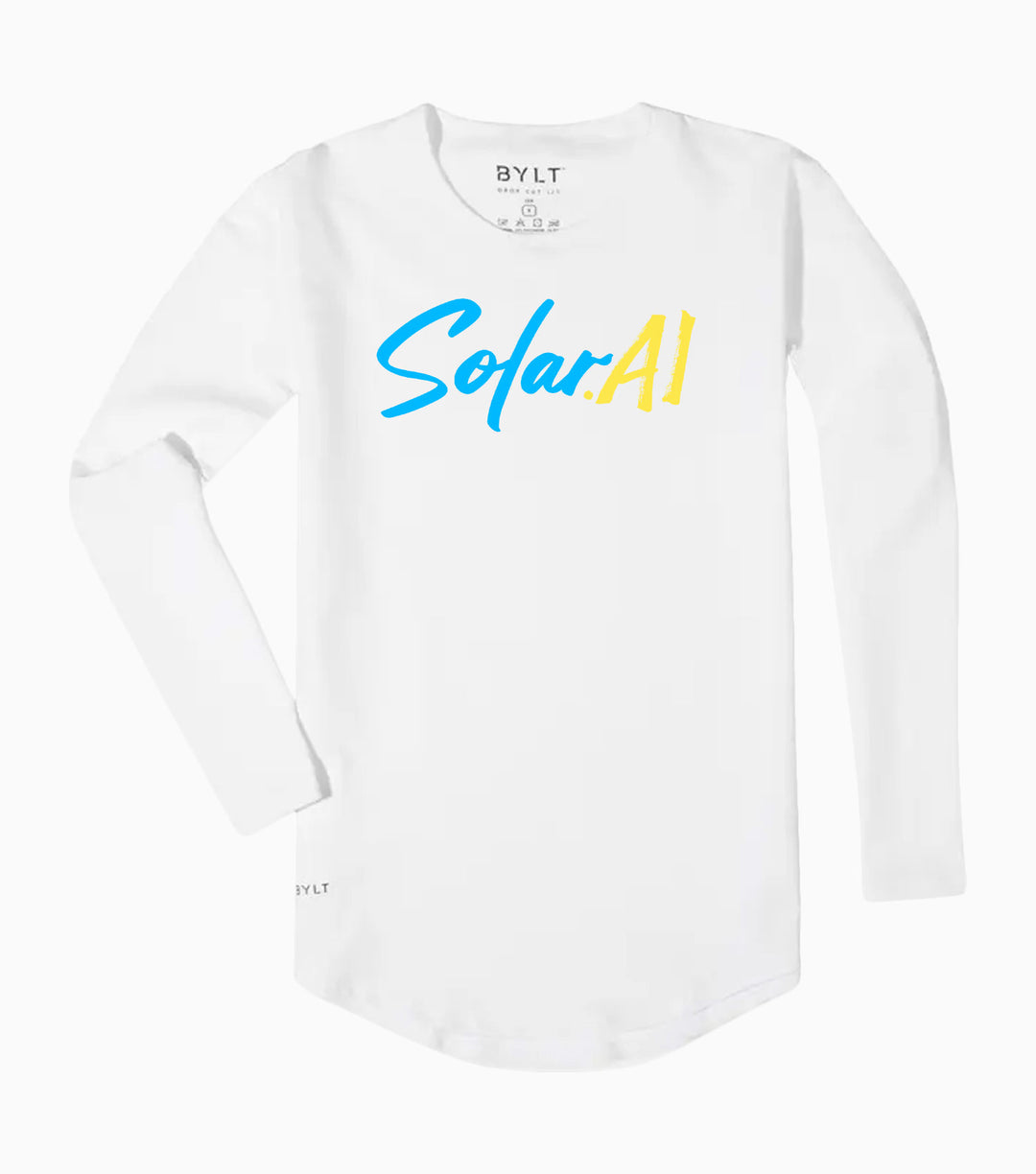 Drop-Cut Long Sleeve: LUX - Wordmark