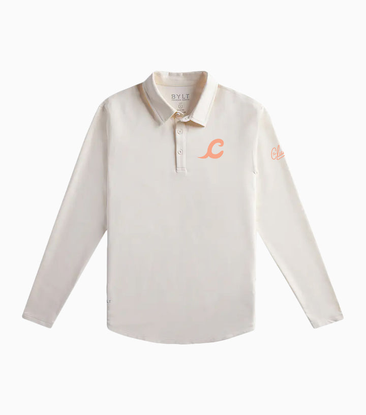 Drop-Cut Long Sleeve: LUX Polo