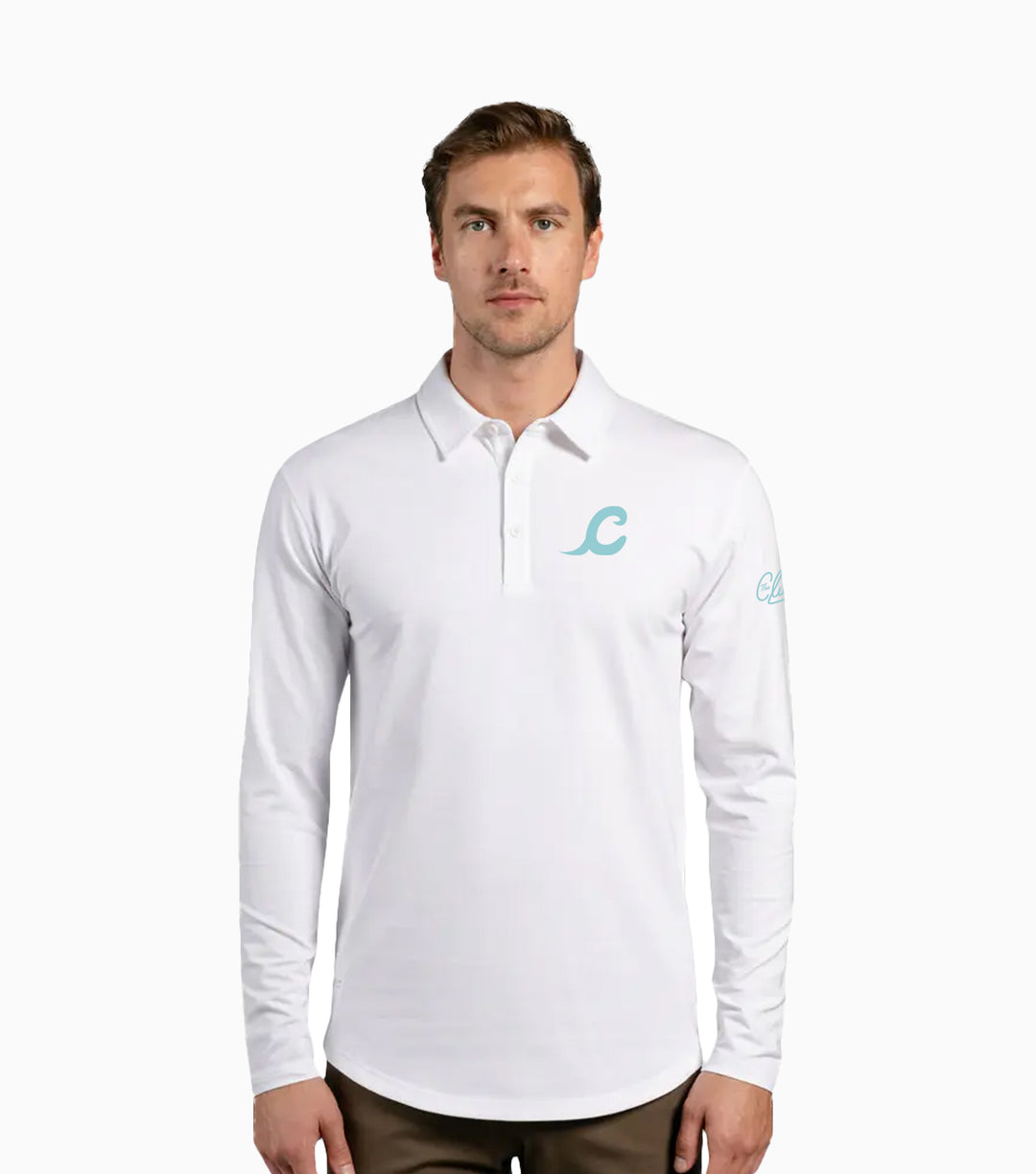 Drop-Cut Long Sleeve: LUX Polo
