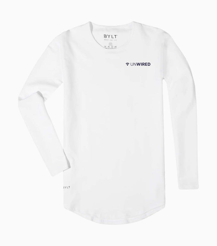 Drop-Cut Long Sleeve: Signature