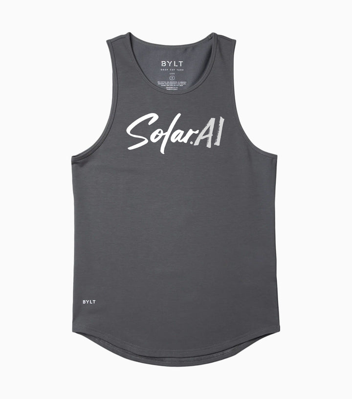LUX Drop-Cut Tank - Wordmark