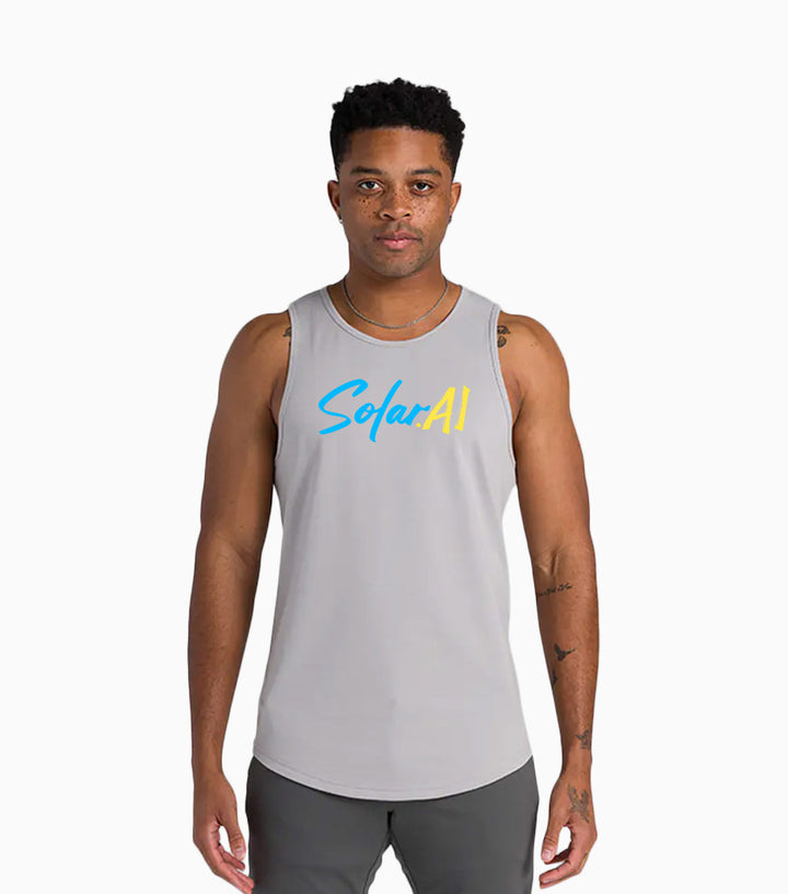LUX Drop-Cut Tank - Wordmark