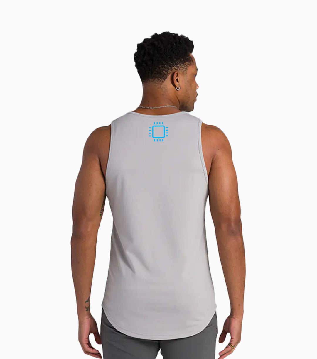 LUX Drop-Cut Tank - Wordmark