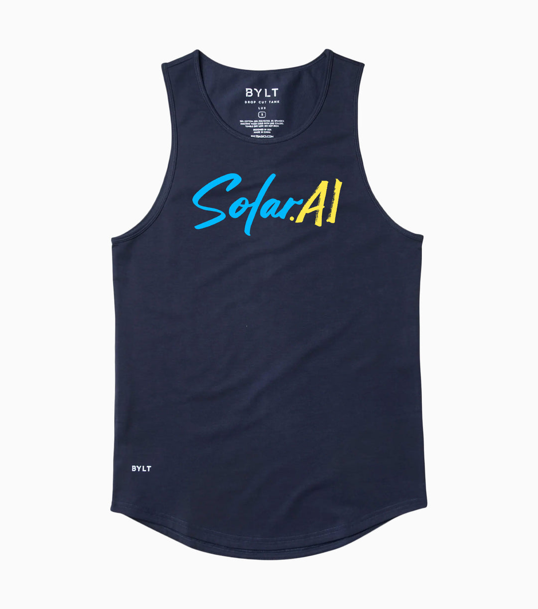 LUX Drop-Cut Tank - Wordmark
