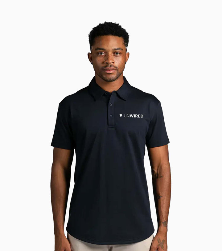 Signature Drop-Cut Polo