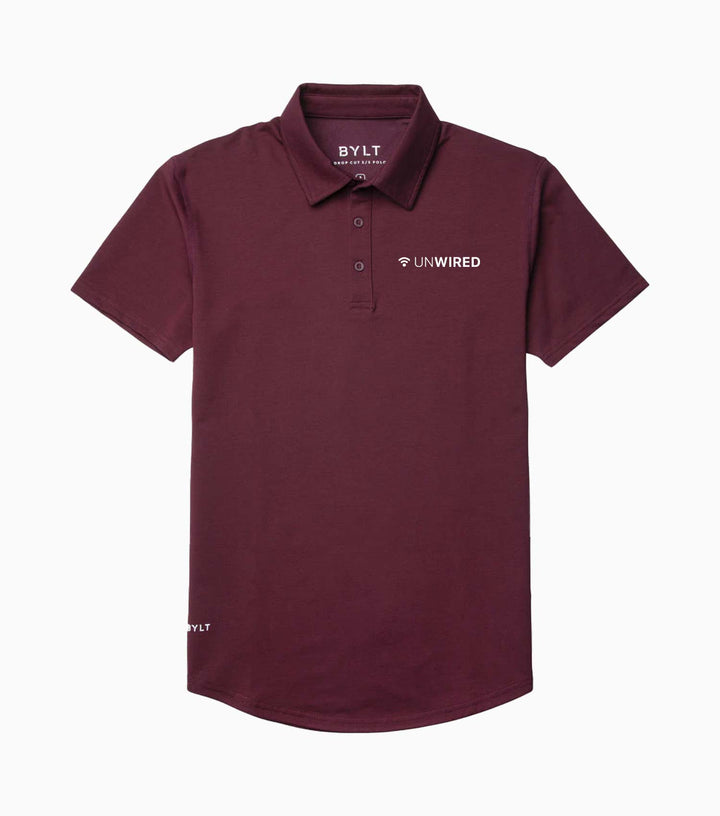 Signature Drop-Cut Polo