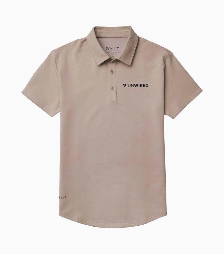 Signature Drop-Cut Polo