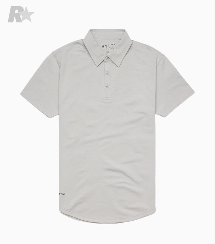 Drop-Cut Signature Polo
