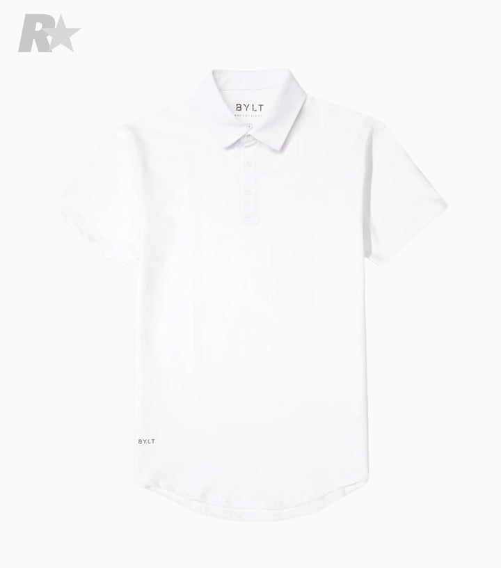 Drop-Cut Signature Polo
