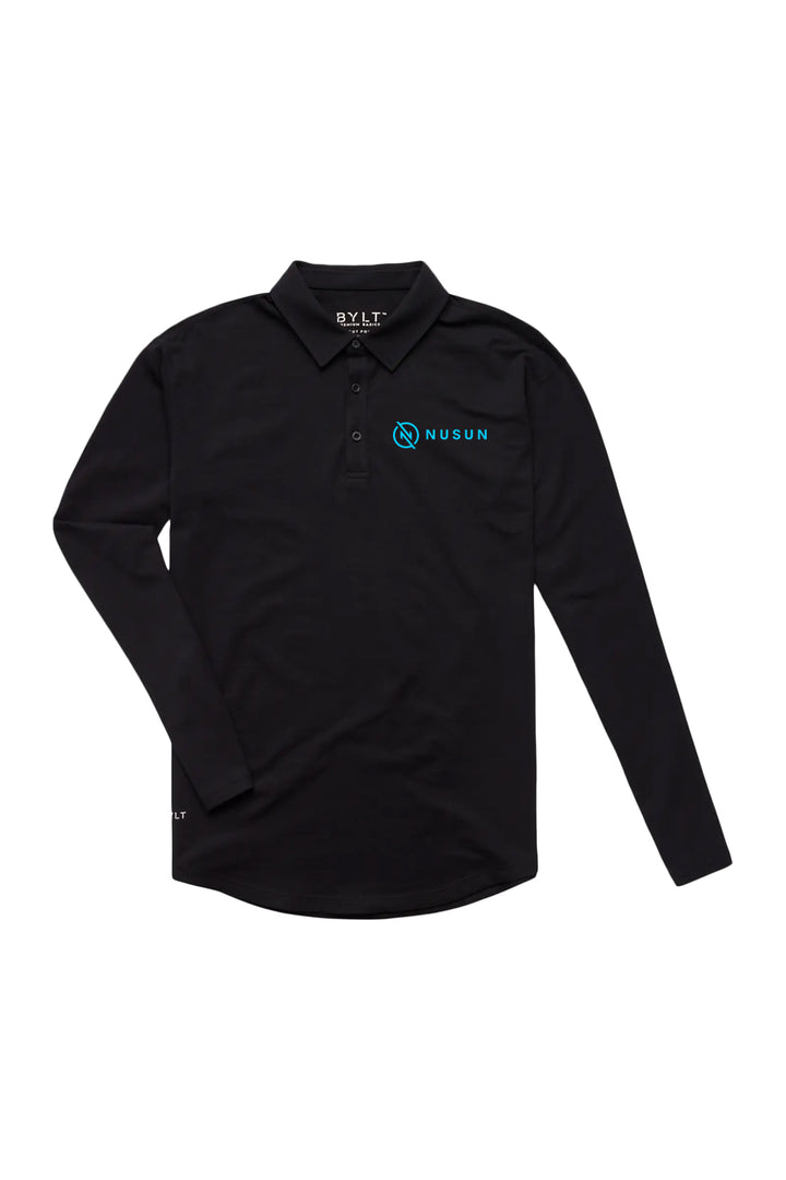 Drop-Cut Long Sleeve: LUX Polo