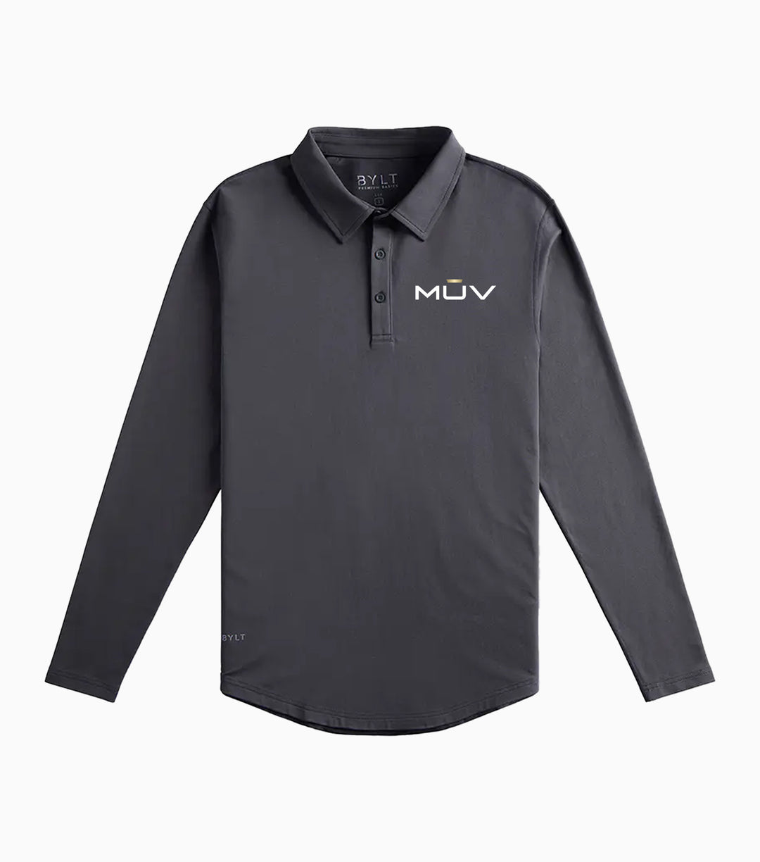 Drop-Cut Long Sleeve: LUX Polo