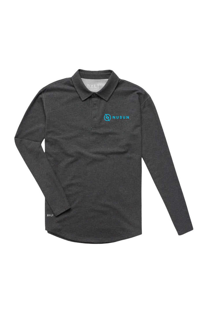 Drop-Cut Long Sleeve: LUX Polo