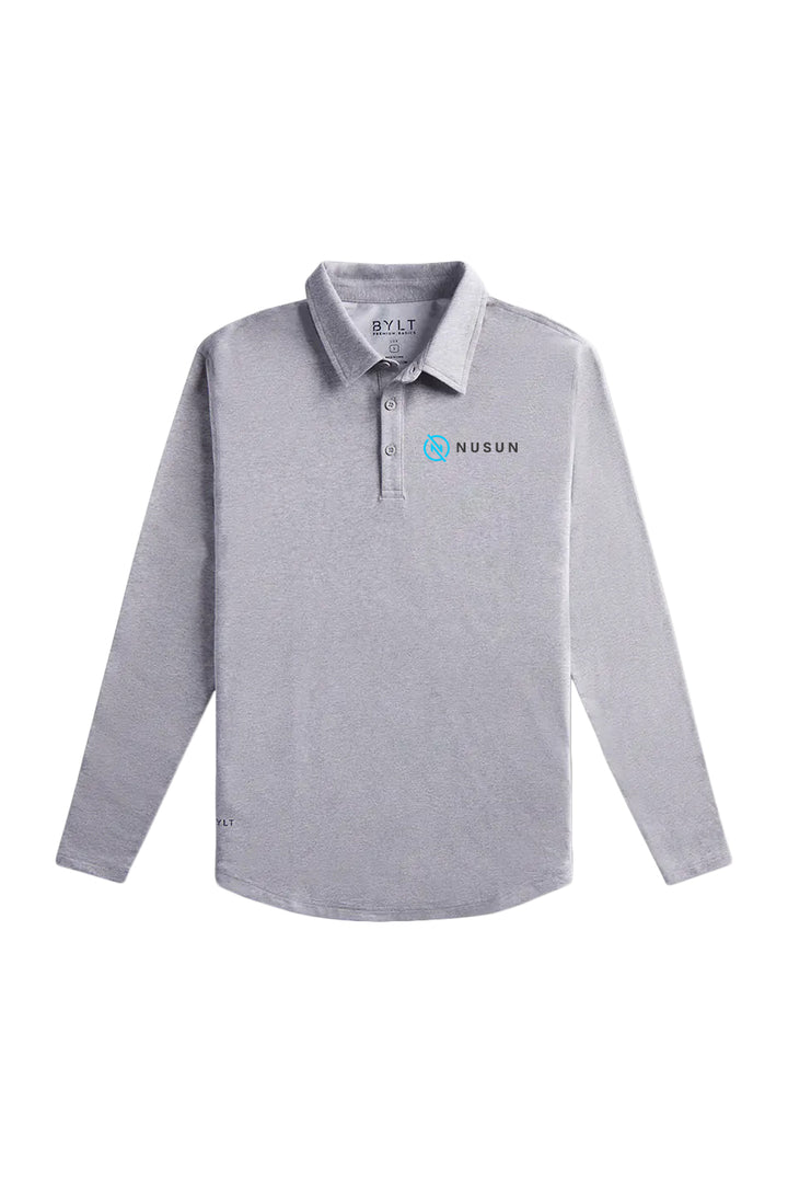 Drop-Cut Long Sleeve: LUX Polo