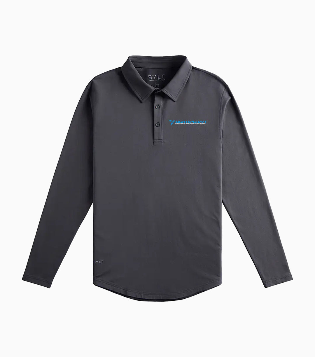Drop-Cut Long Sleeve: LUX Polo