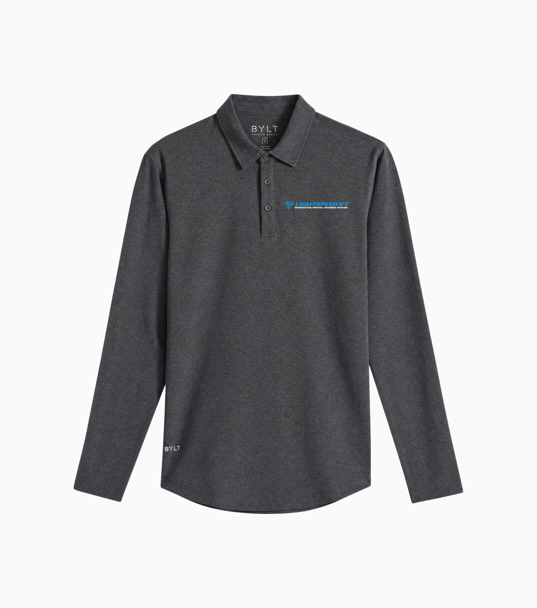 Drop-Cut Long Sleeve: LUX Polo