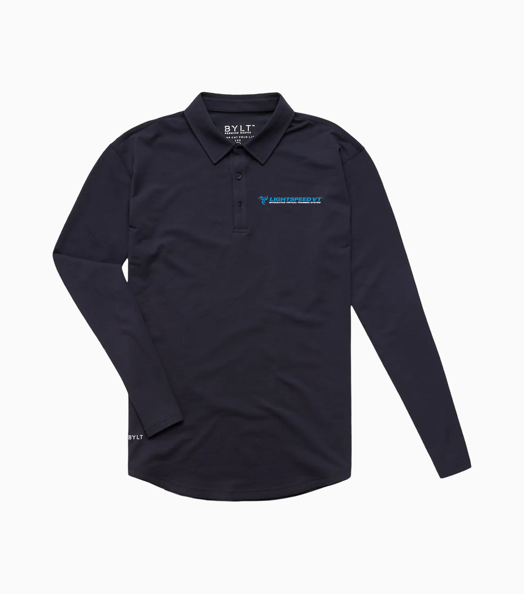 Drop-Cut Long Sleeve: LUX Polo