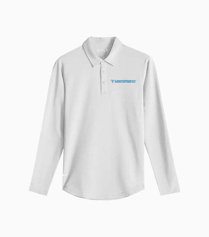 Drop-Cut Long Sleeve: LUX Polo