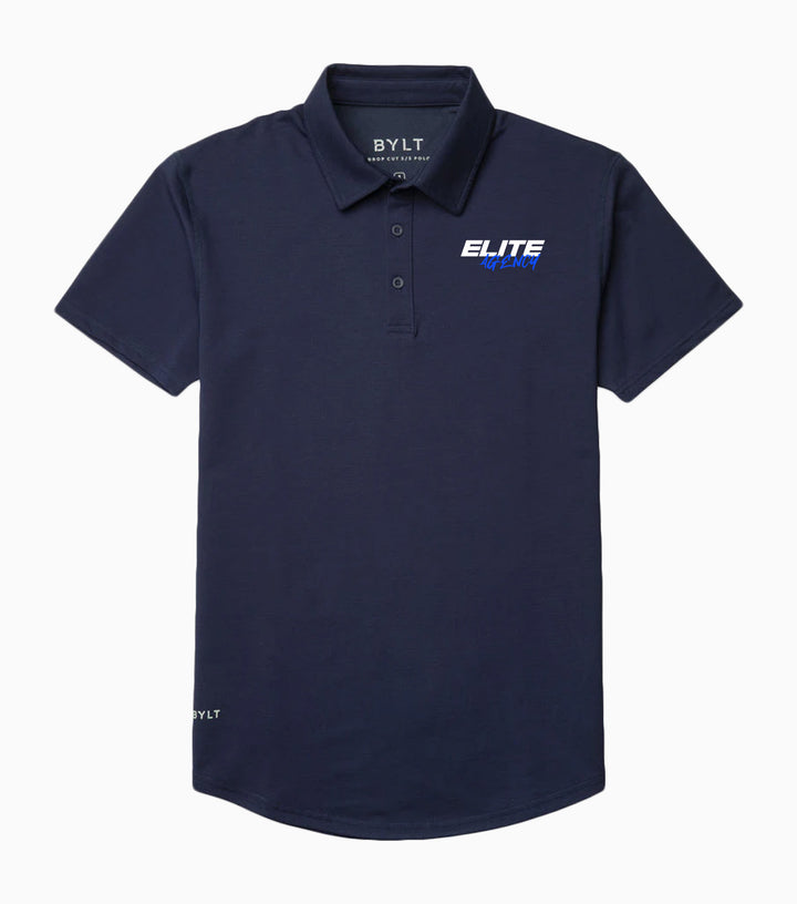 Drop-Cut Signature Polo