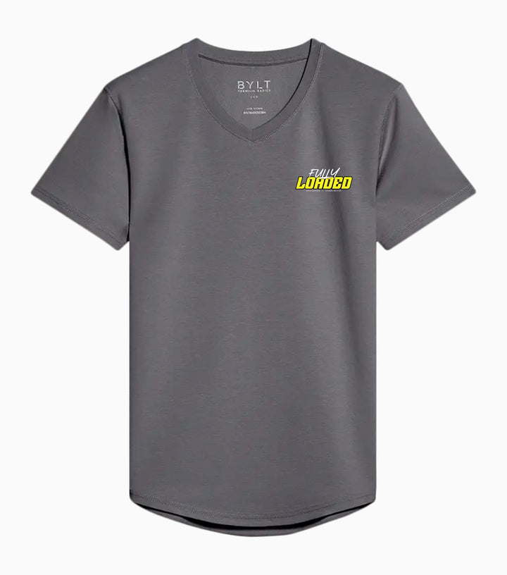 Drop-Cut V-Neck: LUX