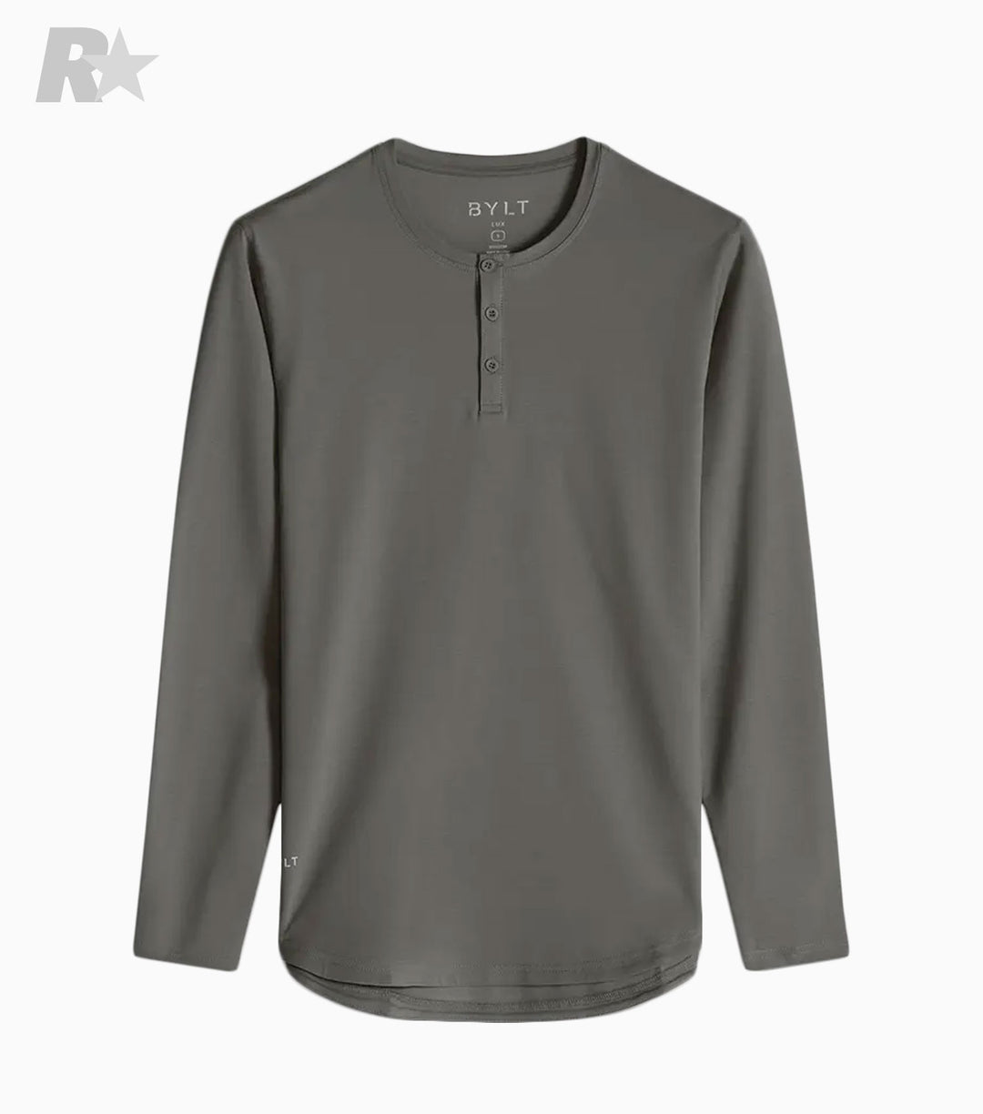 Henley Drop-Cut LUX Long Sleeve
